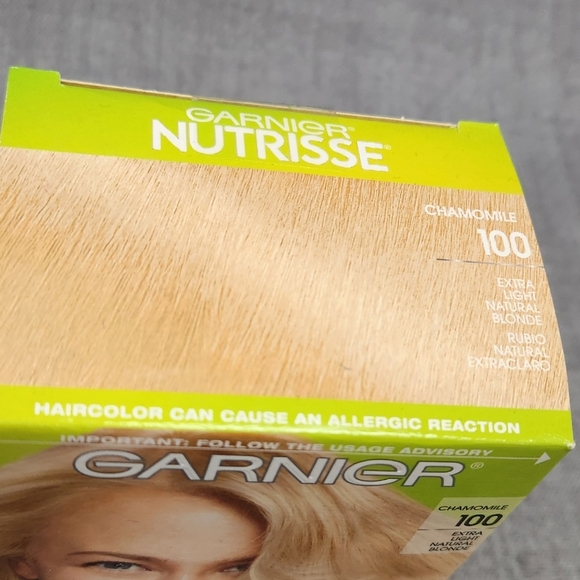 Garnier Hair Color Nutrisse Nourishing Creme 100 Extra-Light Natural Blonde/ 2 - Picture 2 of 5